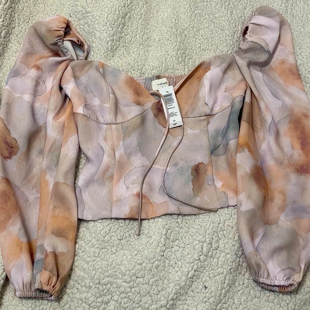 Aritzia Wilfred Novella Blouse/Top